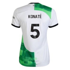 Liverpool Ibrahima Konate #5 Gostujuci Dres za Ženska 2023-24 Kratak Rukavima